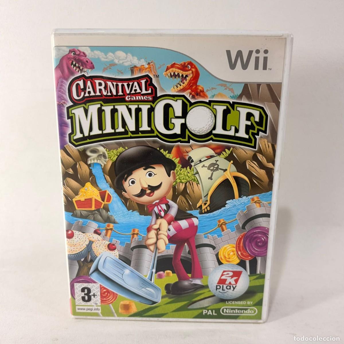 Videojogos e Consolas: VIDEOJUEGO NINTENDO WII - CARNIVAL GAMES - MINI GOLF + CAJA + INSTRUCCIONES