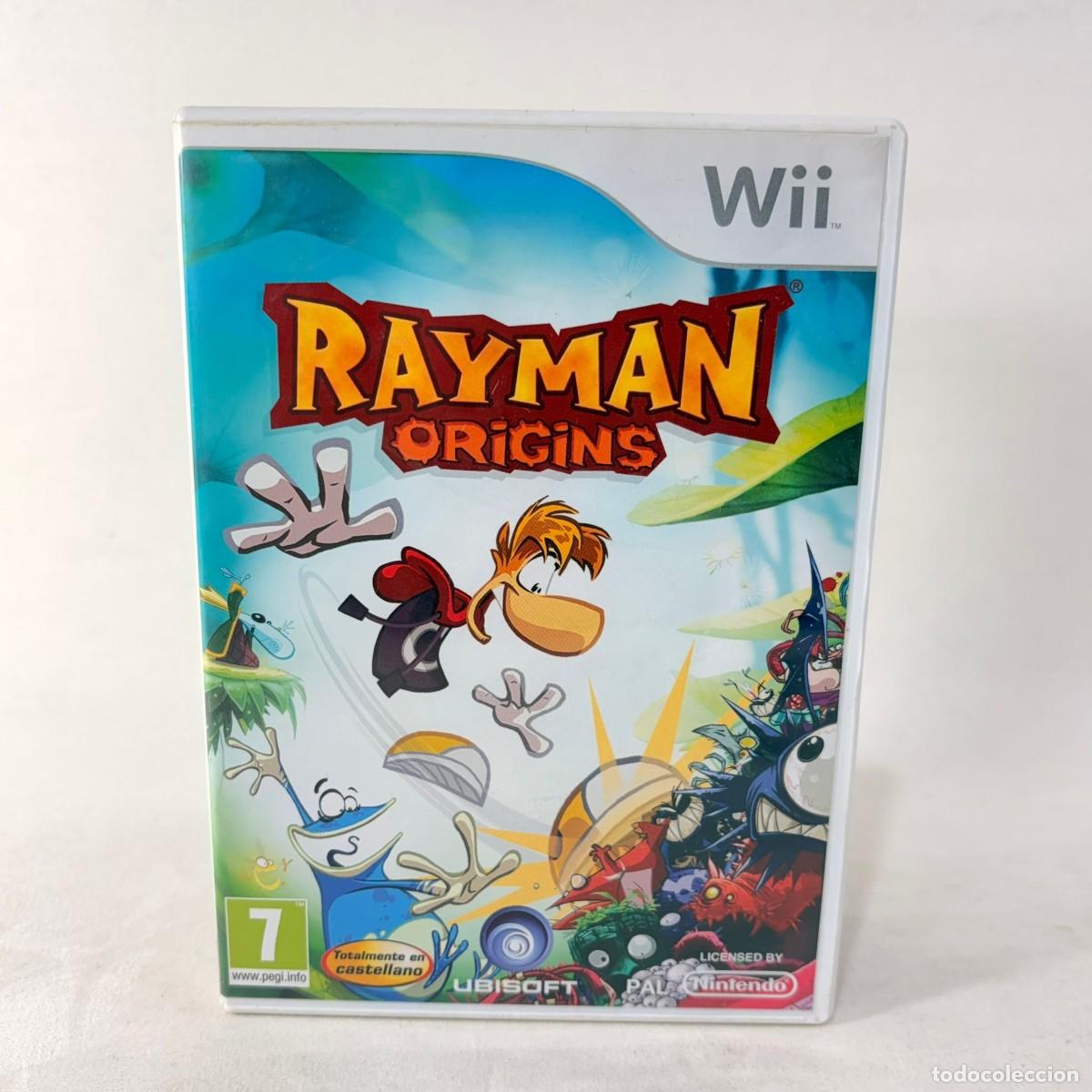Videojogos e Consolas: VIDEOJUEGO NINTENDO WII - RAYMAN ORIGINS + CAJA + INSTRUCCIONES