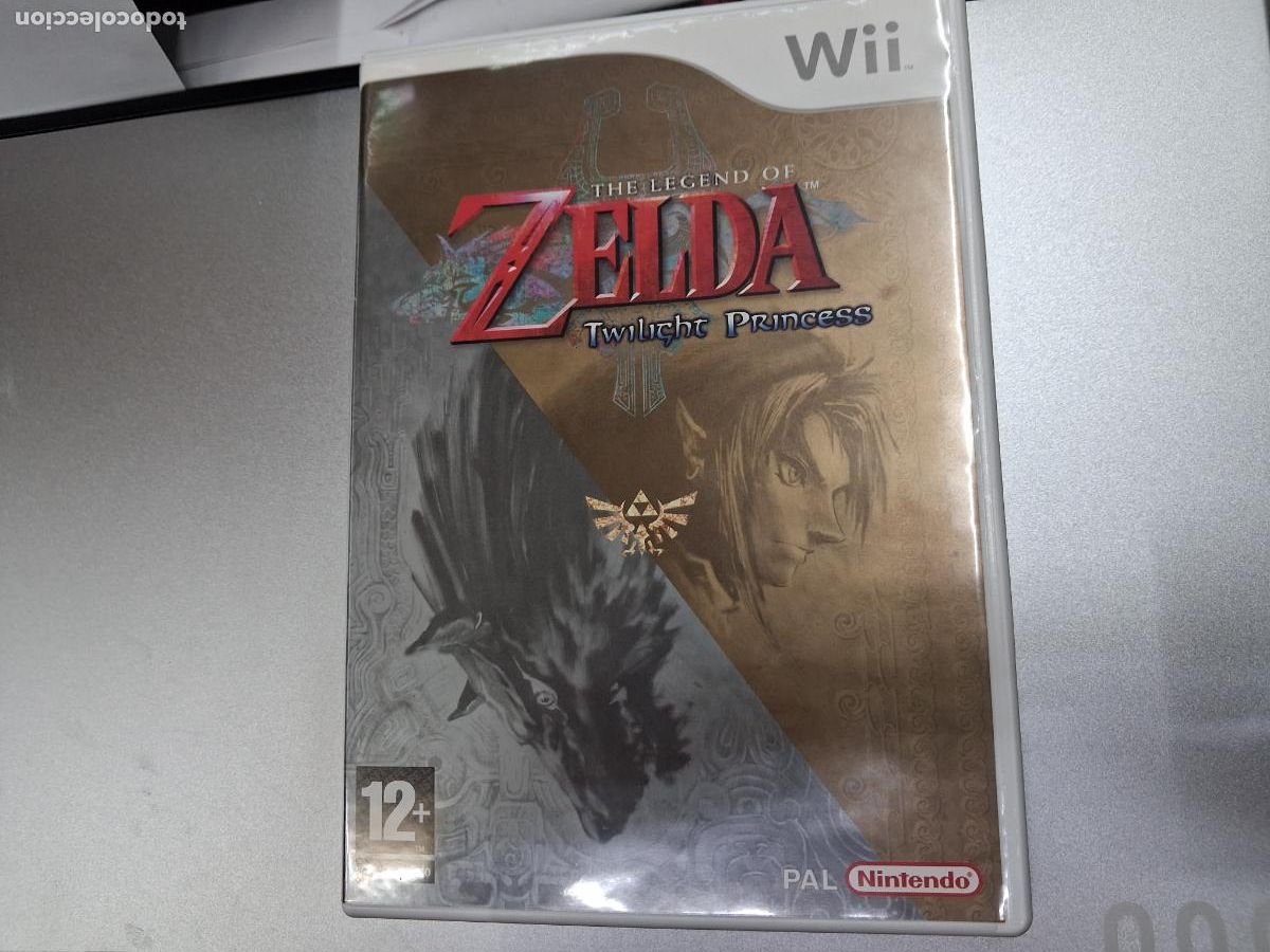 Videojuegos y consolas: VIDEOJUEGO ZELDA TWILIGHT PRINCESS NINTENDO WII EN CAJA ORIGINAL