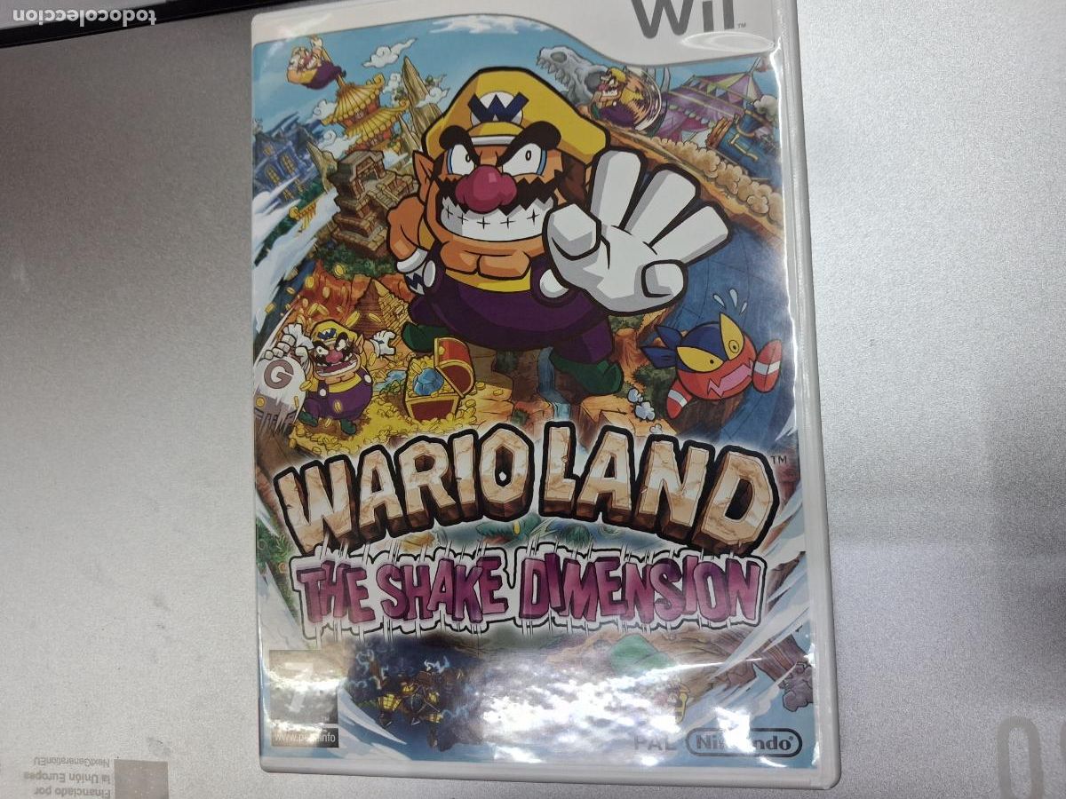 Videojuegos y consolas: VIDEOJUEGO WARIO LAND THE SHAKE DIMENSION WII EN CAJA ORIGINAL