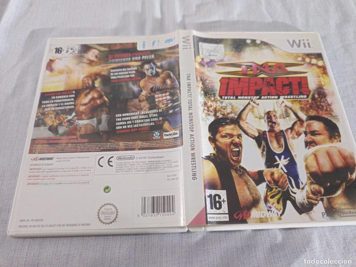 Videojuegos y consolas: TNA IMPACT! TOTAL NONSTOP ACTION NINTENDO WII pal esp