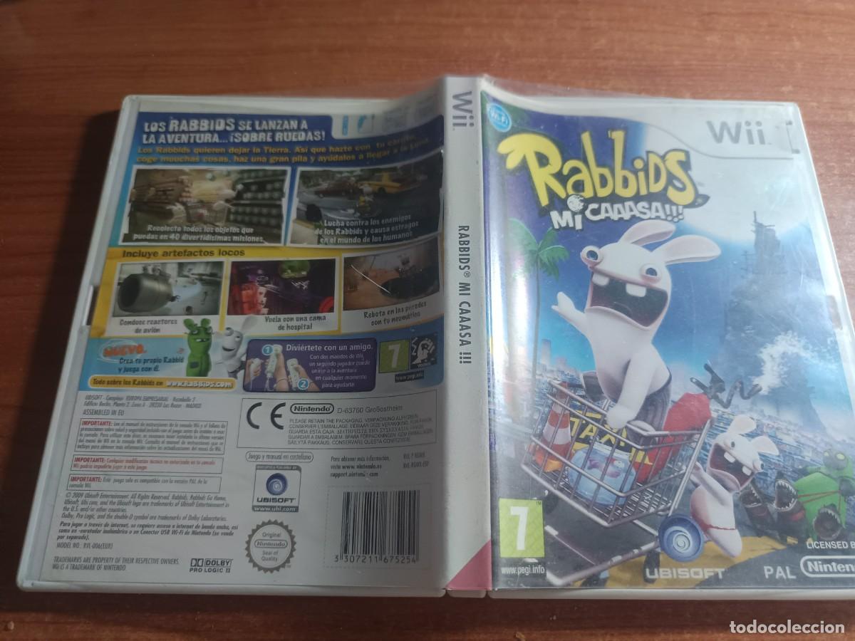 Videojuegos y consolas: Rabbids Mi Caaasa!! para Nintendo Wii en espa&ntilde;