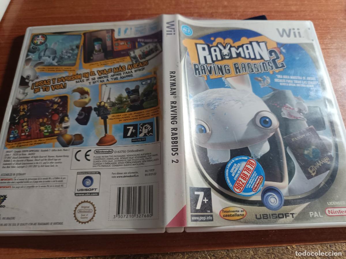 Videojuegos y consolas: Rayman Raving Rabbids 2 para Nintendo Wii.