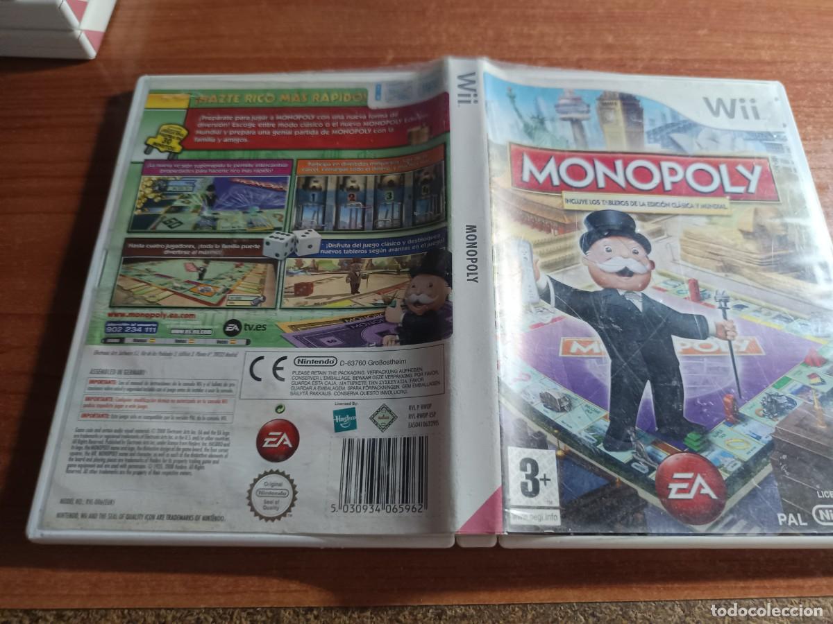 Videojuegos y consolas: Monopoly para Nintendo Wii pal esp