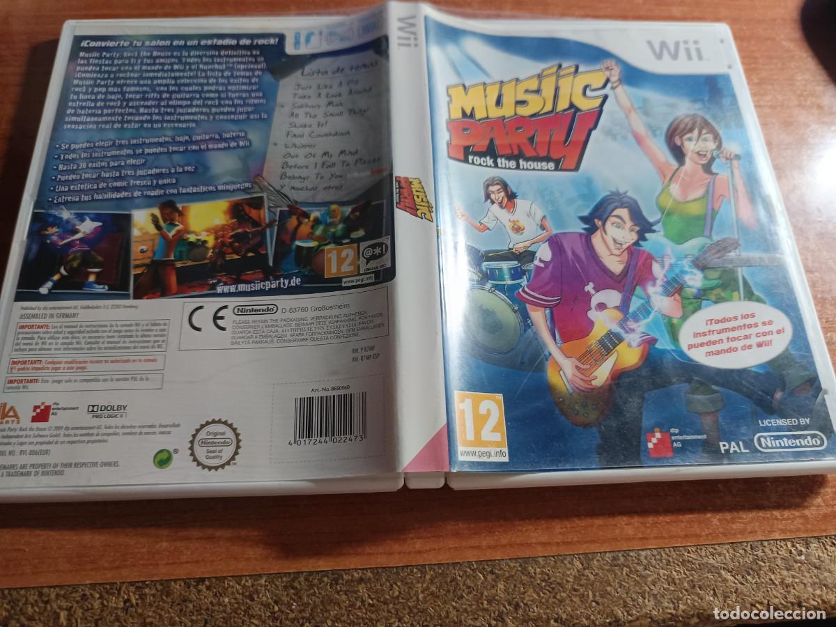 Videojuegos y consolas: Music Party Rock The House para Nintendo Wii