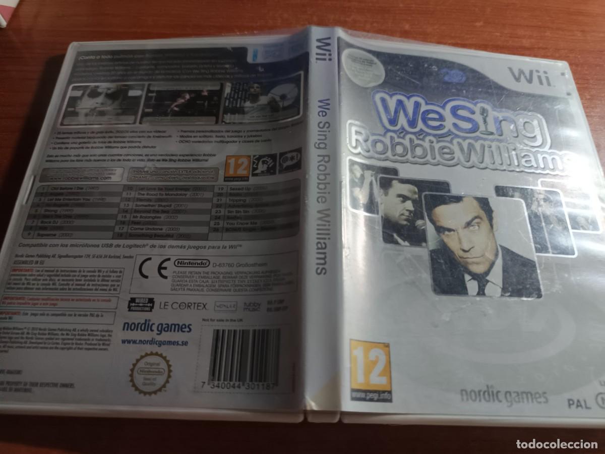 Videojuegos y consolas: We Sing Robbie Williams Wii