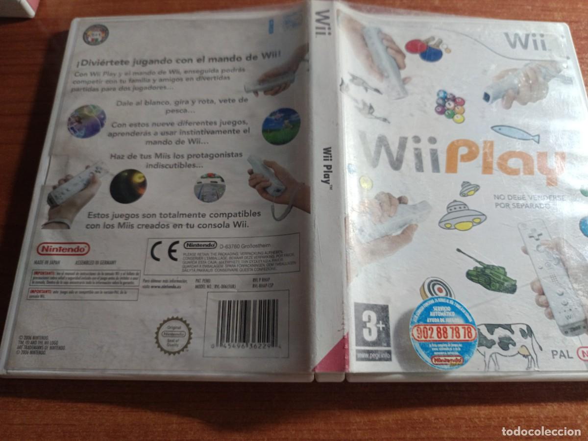 Videojuegos y consolas: Wii Play. wii pal esp