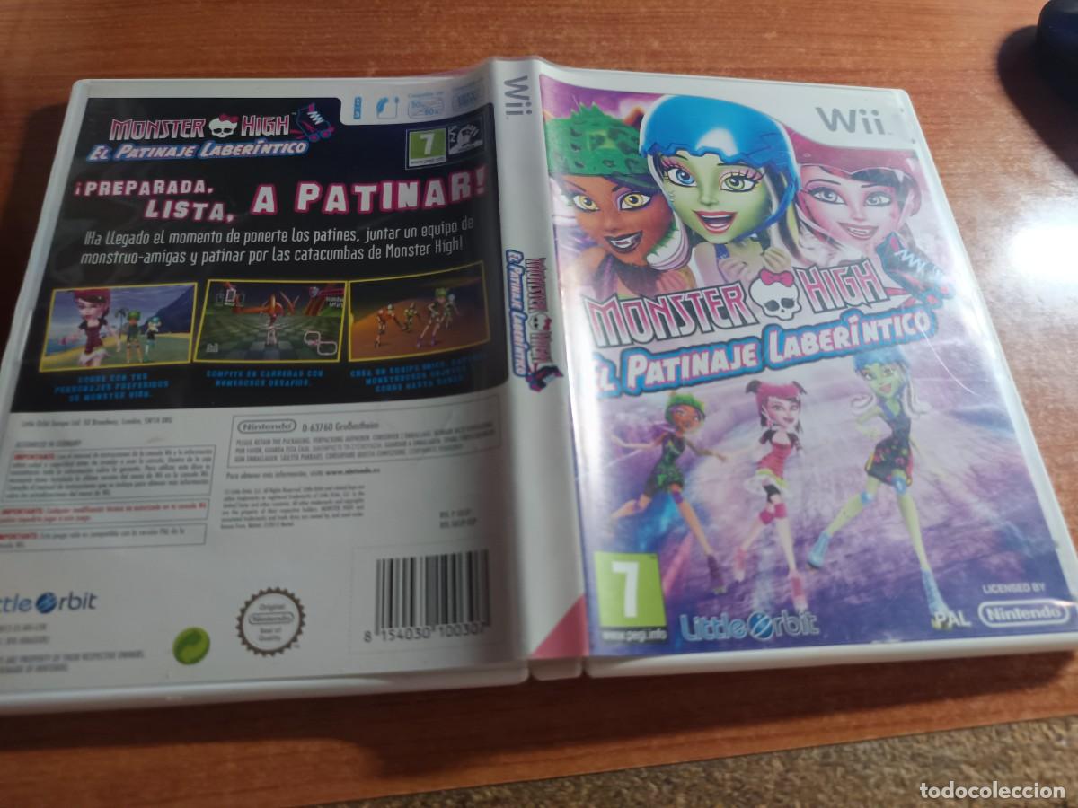 Videojuegos y consolas: Monster High El Patinaje Laber&iacute;ntico Wii