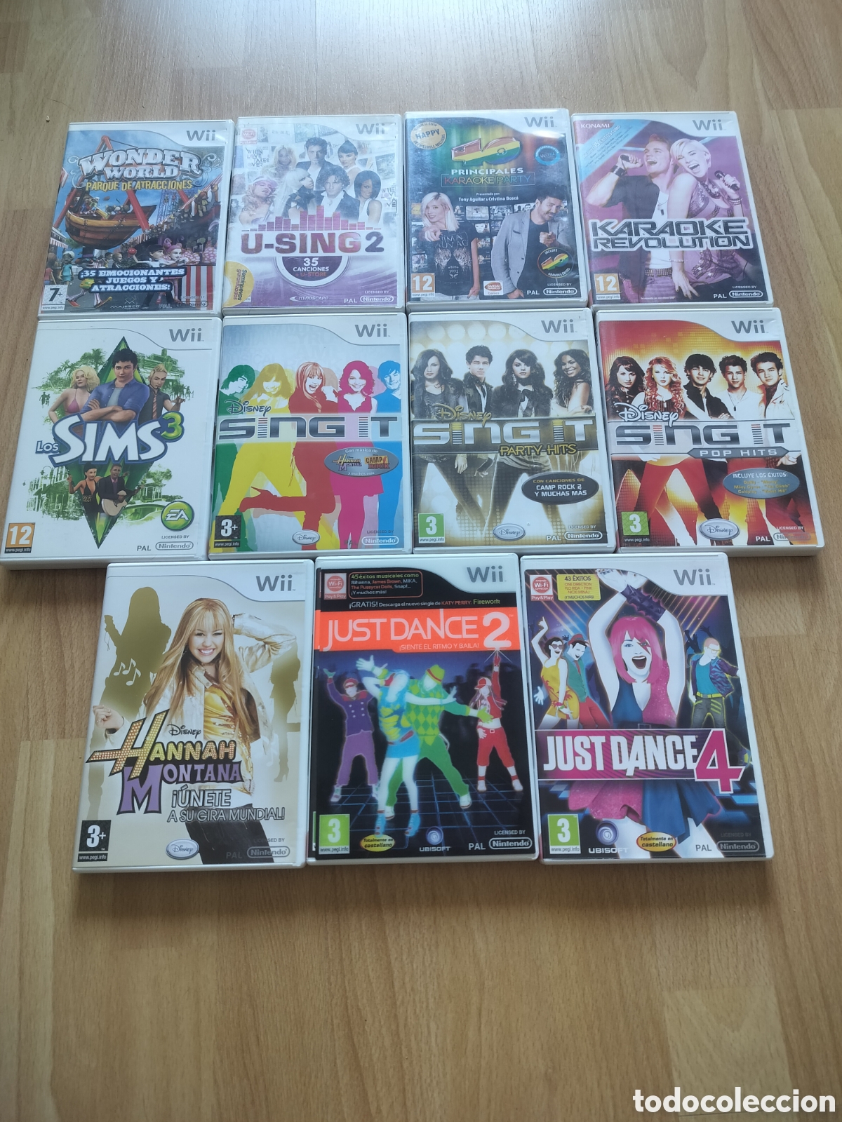 Videojuegos y consolas: Lote de 11 videojuegos para Nintendo Wii