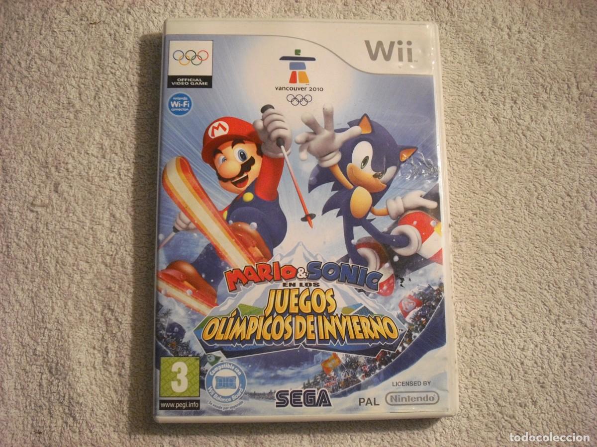 Jeux Vid&eacute;o et Consoles: MARIO & SONIC. JUEGOS OLIMPICOS DE INVIERNO Wii . NINTENDO. COMPLETO