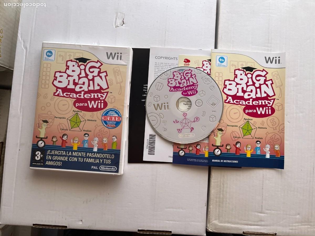 Videojuegos y consolas: BIG BRAIN ACADEMY - NINTENDO WII KREATEN