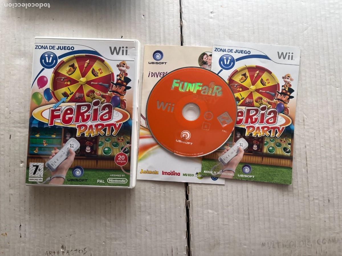 Videojuegos y consolas: FERIA PARTY- FUN FAIR- NINTENDO WII KREATEN