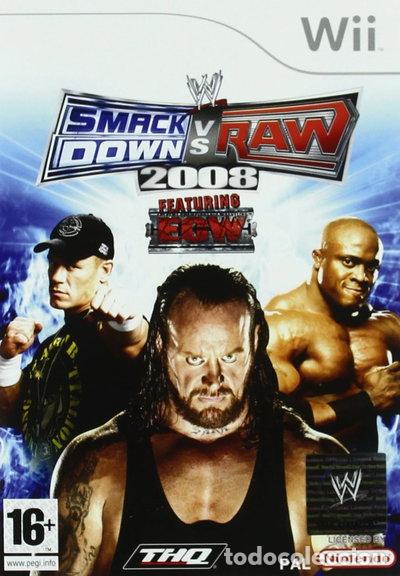 Videojuegos y consolas: WWE Smackdown Vs Raw 2008- 4005209098755