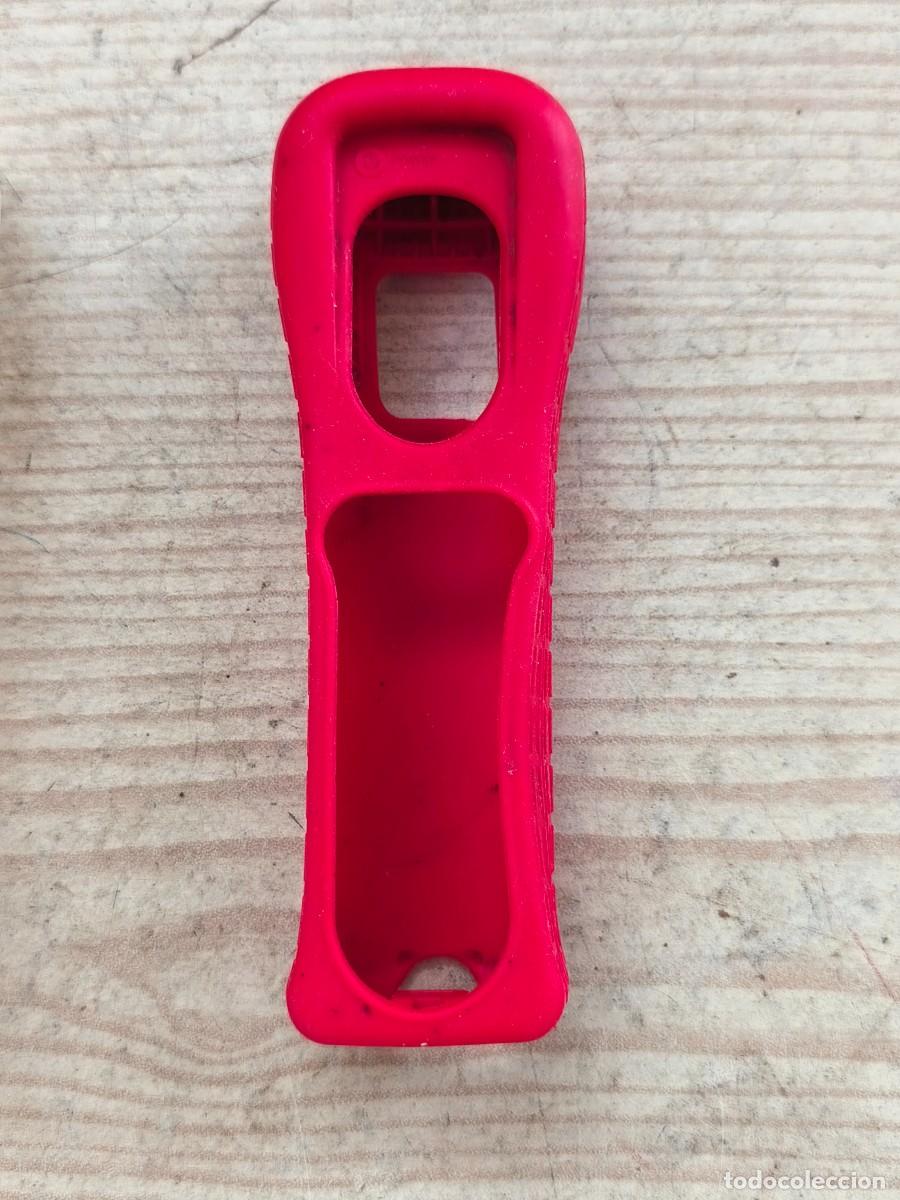 Videospiele und Konsolen: Funda Silicona Roja Wii Mote - Original