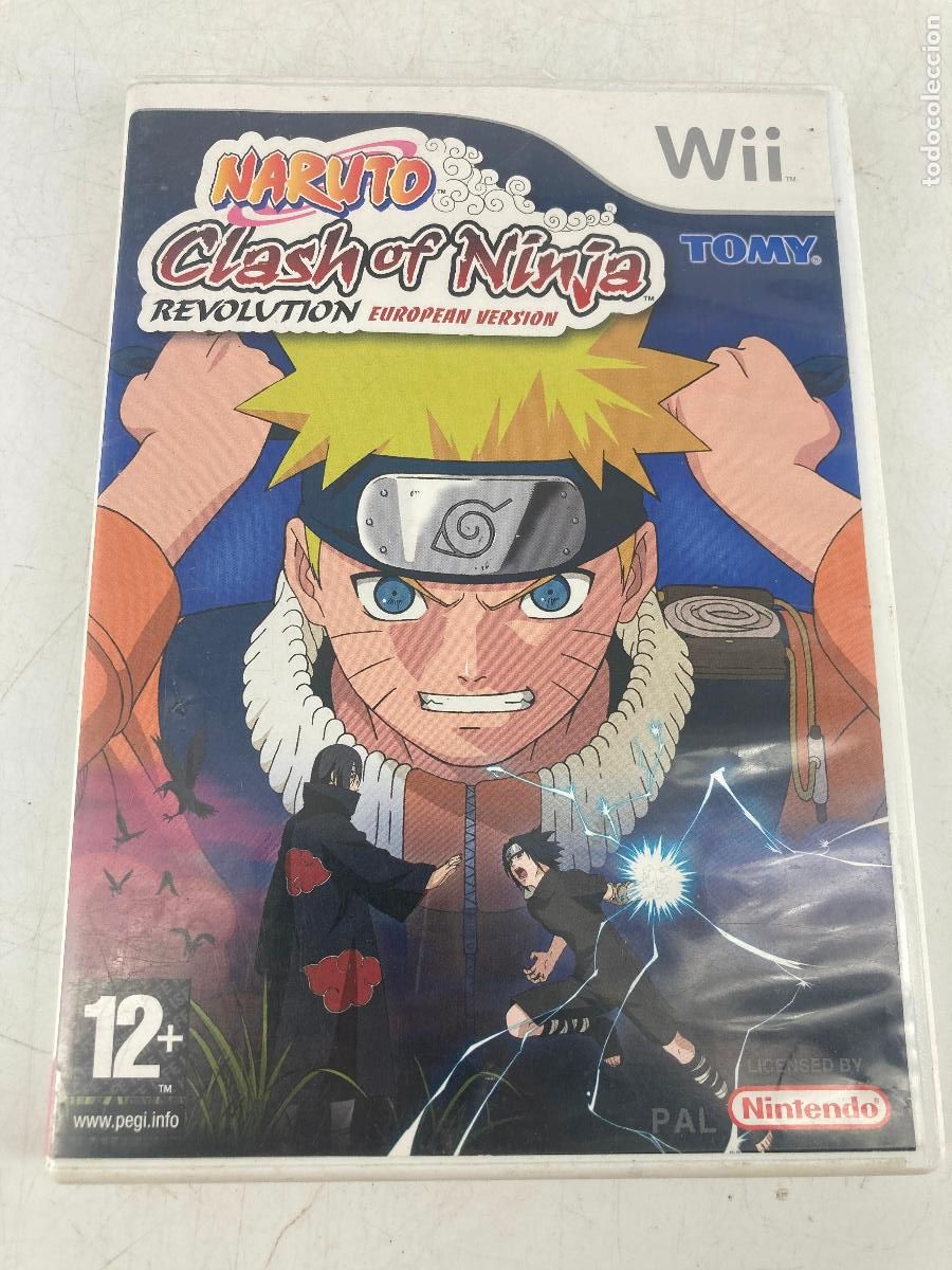 Videojuegos y consolas: Naruto CLASH OF NINJA REVOLUTION - NINTENDO WII - Completo PAL