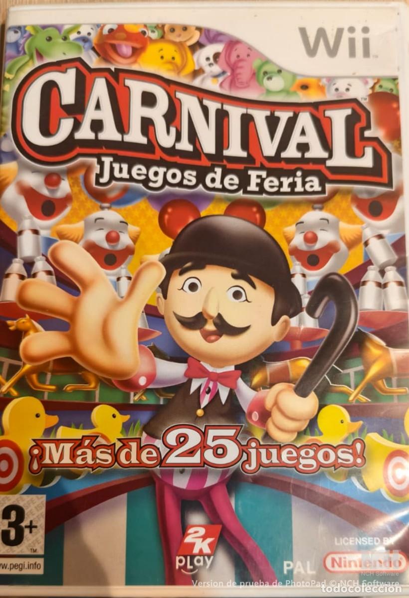 Videojuegos y consolas: Carnival Games Feria [Wii] - Foto 1