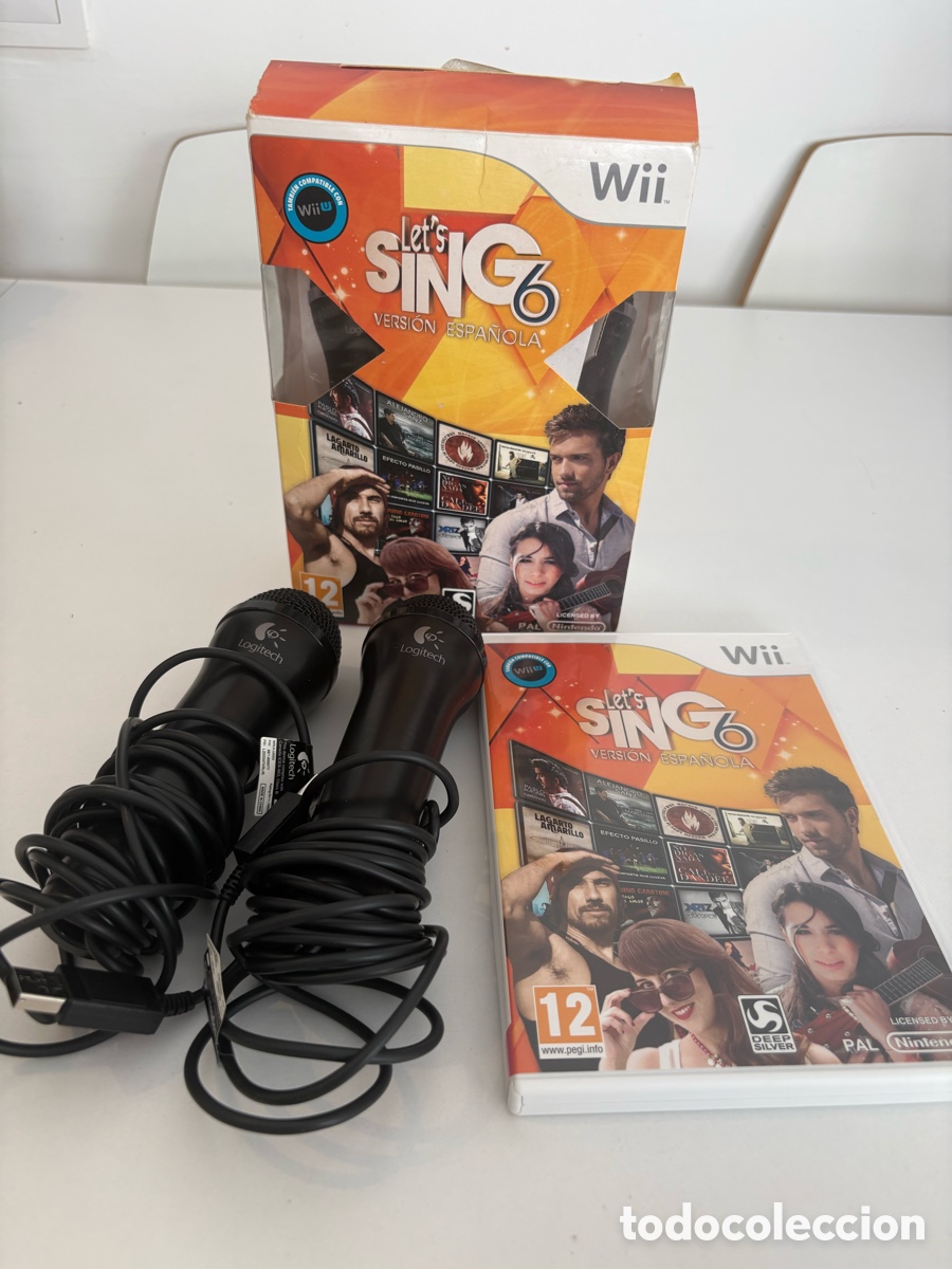 Videojuegos y consolas: Juego Pack Wii &bull; Let&rsquo;s Sing 6 Versi&oacute;n Espa&ntilde;ola &bull; Nuevo