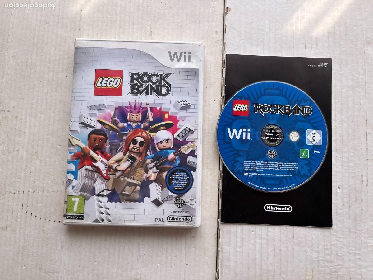 Videojuegos y consolas: LEGO ROCK BAND - NINTENDO WII KREATEN