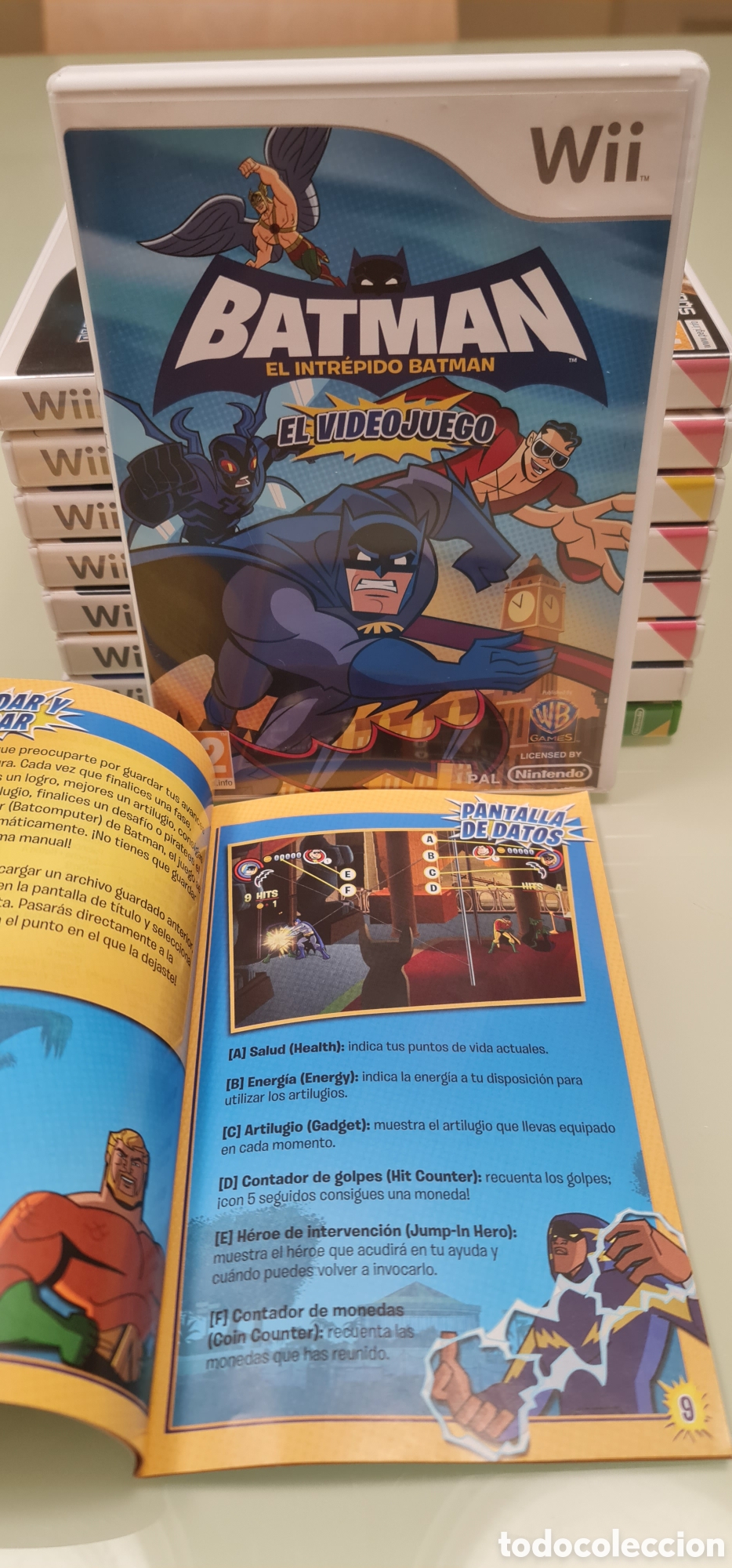 Videojuegos y consolas: Batman El Intr&eacute;pido Wii PAL Espa&ntilde;a - Foto 8