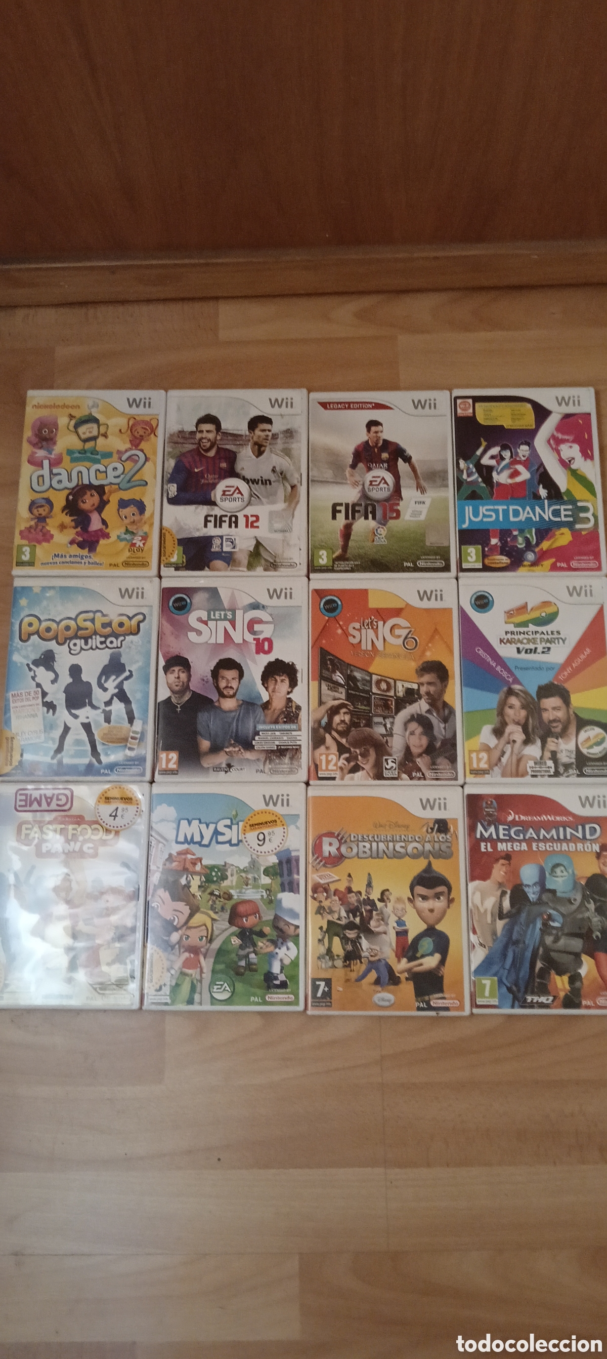 Videojuegos y consolas: Lote 12 Videojuegos Wii