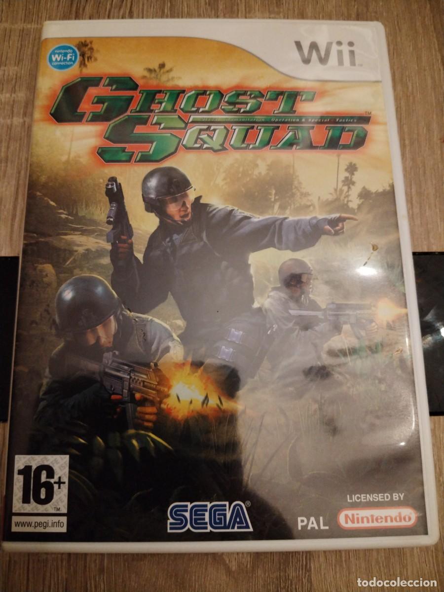 Videojuegos y consolas: Ghost squad- para Wii- buen estado