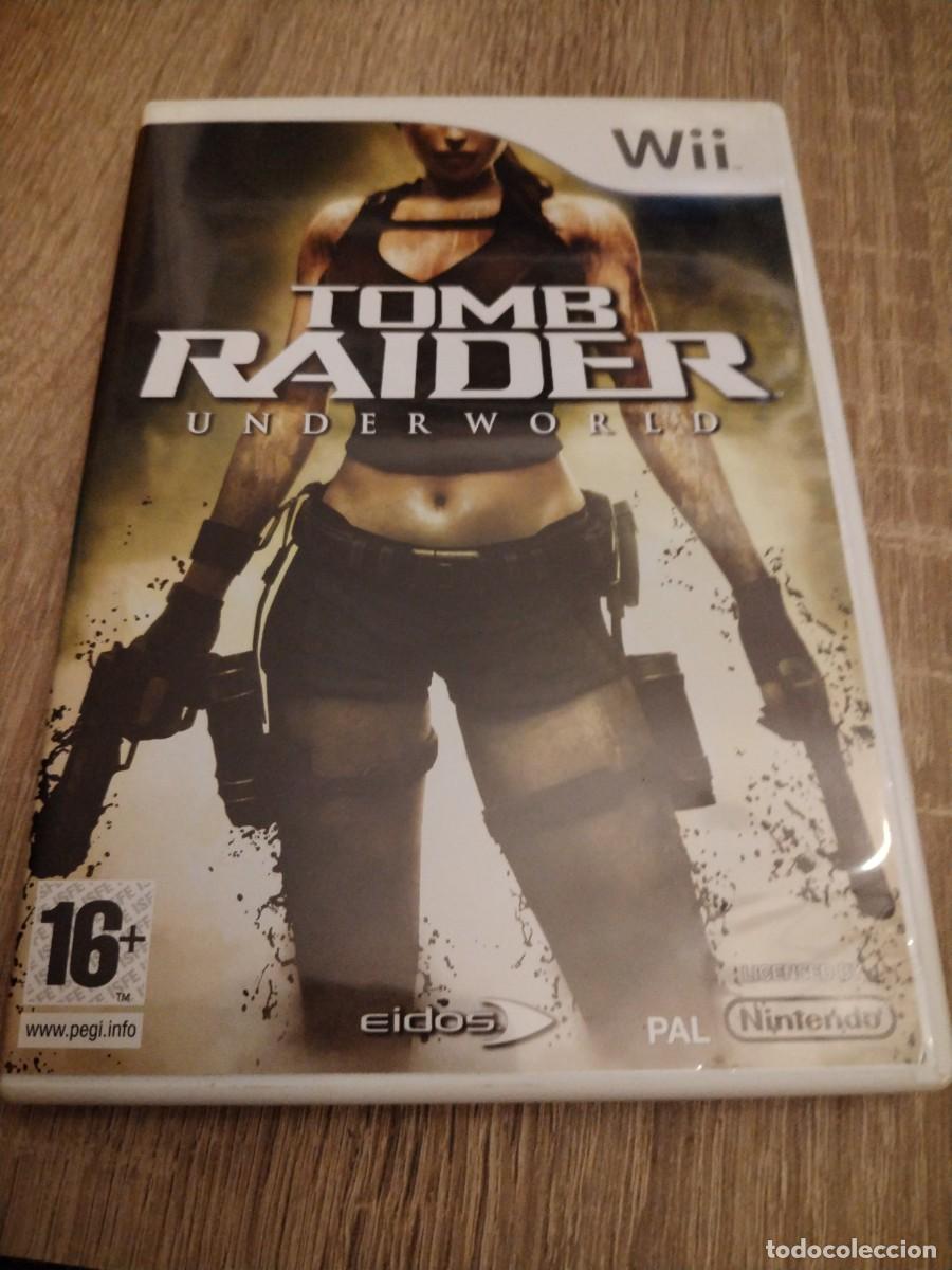 Videojuegos y consolas: Tomb raider underworld-juego para Wii en perfecto estado