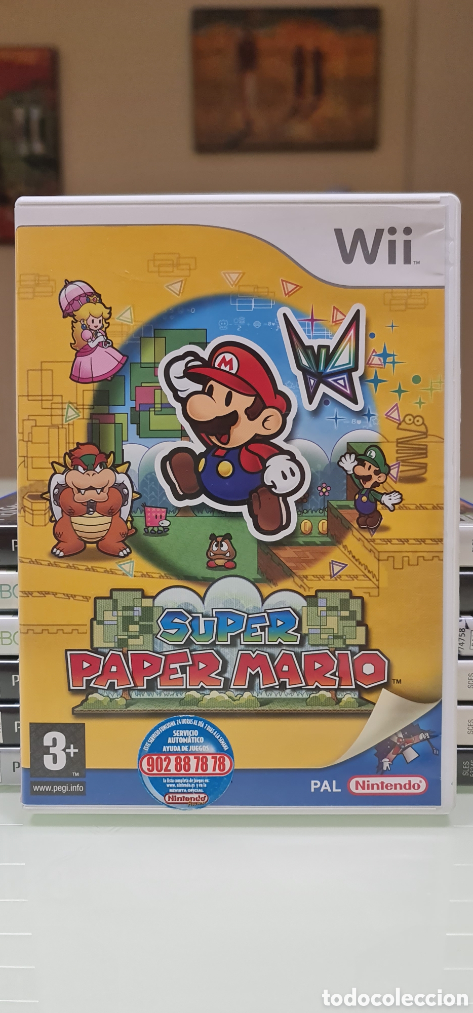 Videojuegos y consolas: Super Paper Mario Wii PAL Espa&ntilde;a