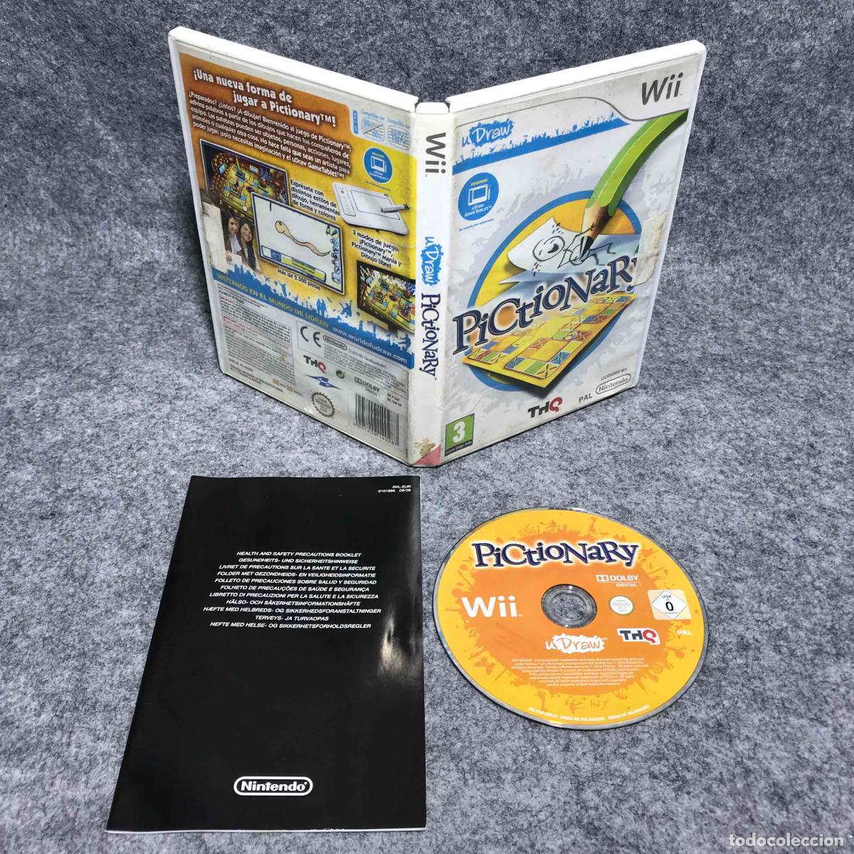 Videojuegos y consolas: UDRAW PICTIONARY NINTENDO WII