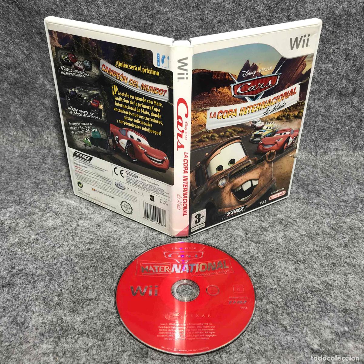 Videojuegos y consolas: CARS LA COPA INTERNACIONAL DE MATE NINTENDO WII