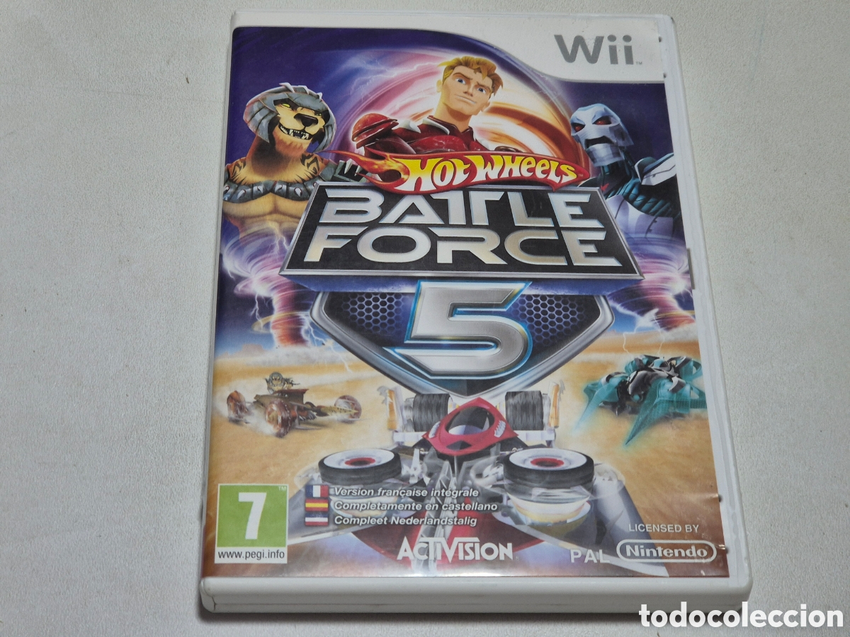 Videojuegos y consolas: Hot Wheels Battle Force 5 . Wii