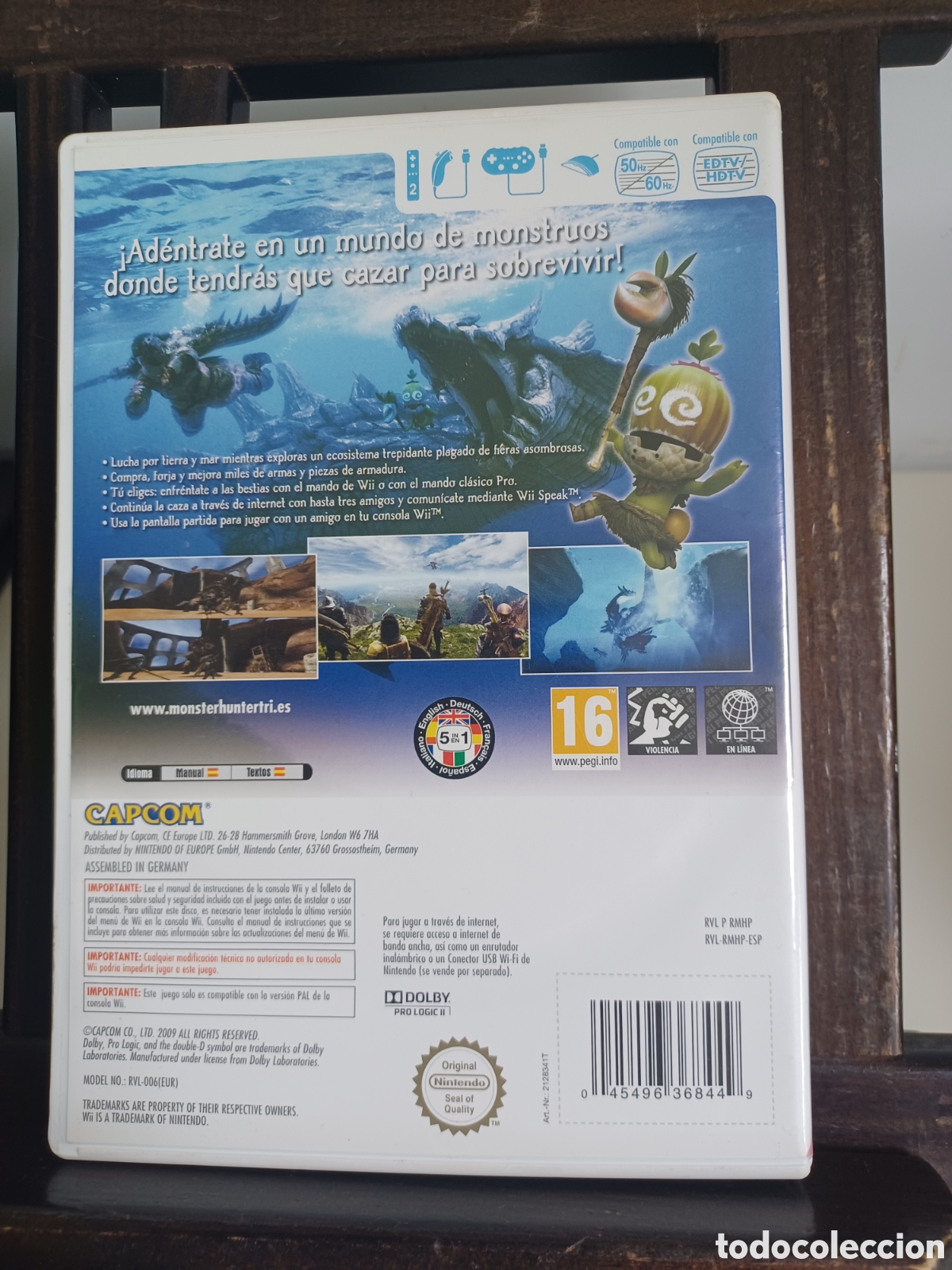 Videojuegos y consolas: Wii Monster Hunter 3 Tri PAL Capcom 2009 - Foto 2