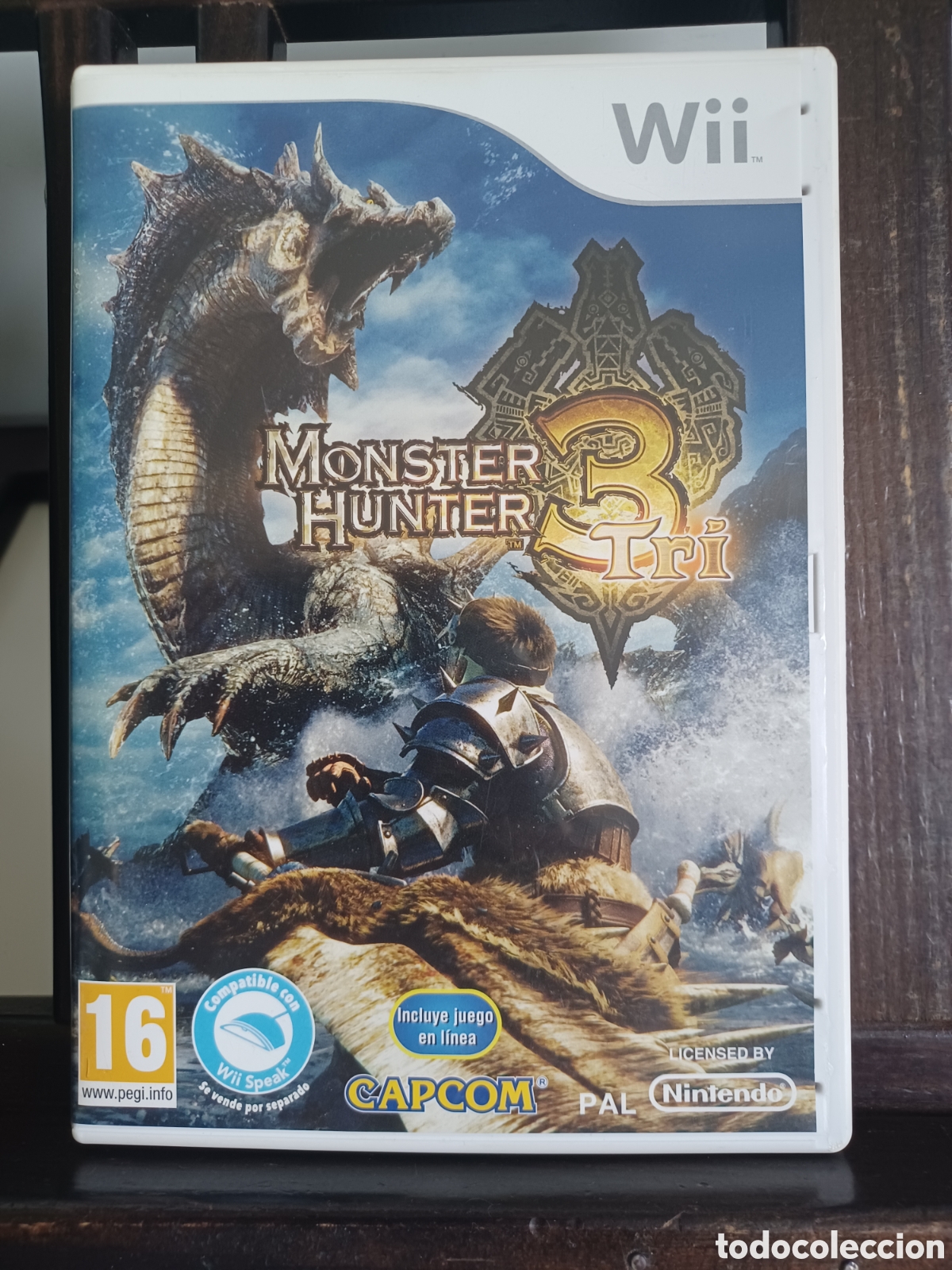 Videojuegos y consolas: Wii Monster Hunter 3 Tri PAL Capcom 2009