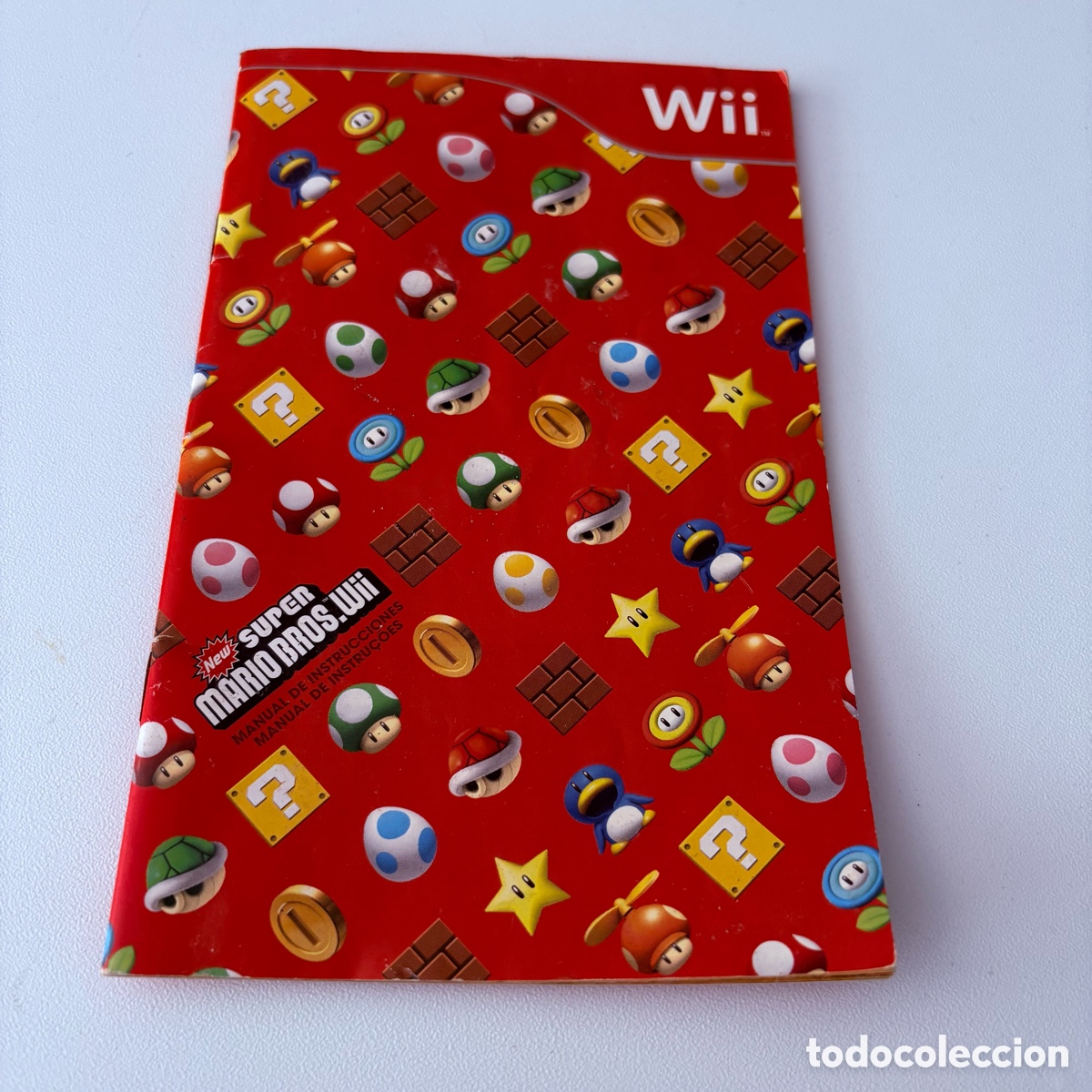 Videojuegos y consolas: Manual de instrucciones New Super Mario Bros wii
