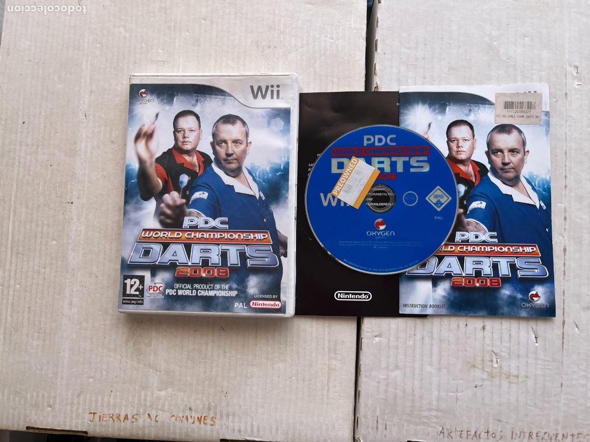 Videojuegos y consolas: PDC WORLD CHAMPIONSHIP DARTS 2008 - NINTENDO WII KREATEN
