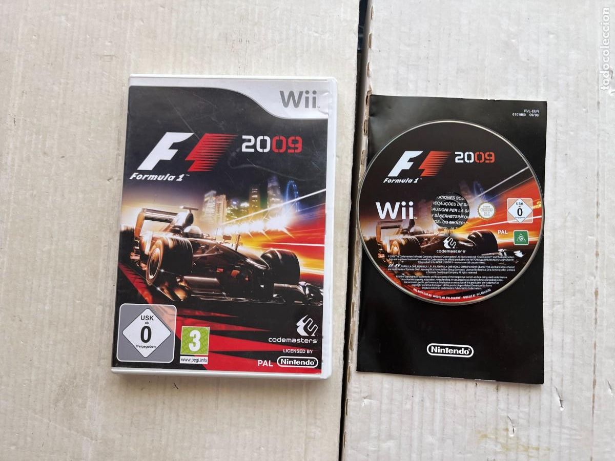 Videojuegos y consolas: F1 2009 FORMULA ONE 09 - NINTENDO WII KREATEN