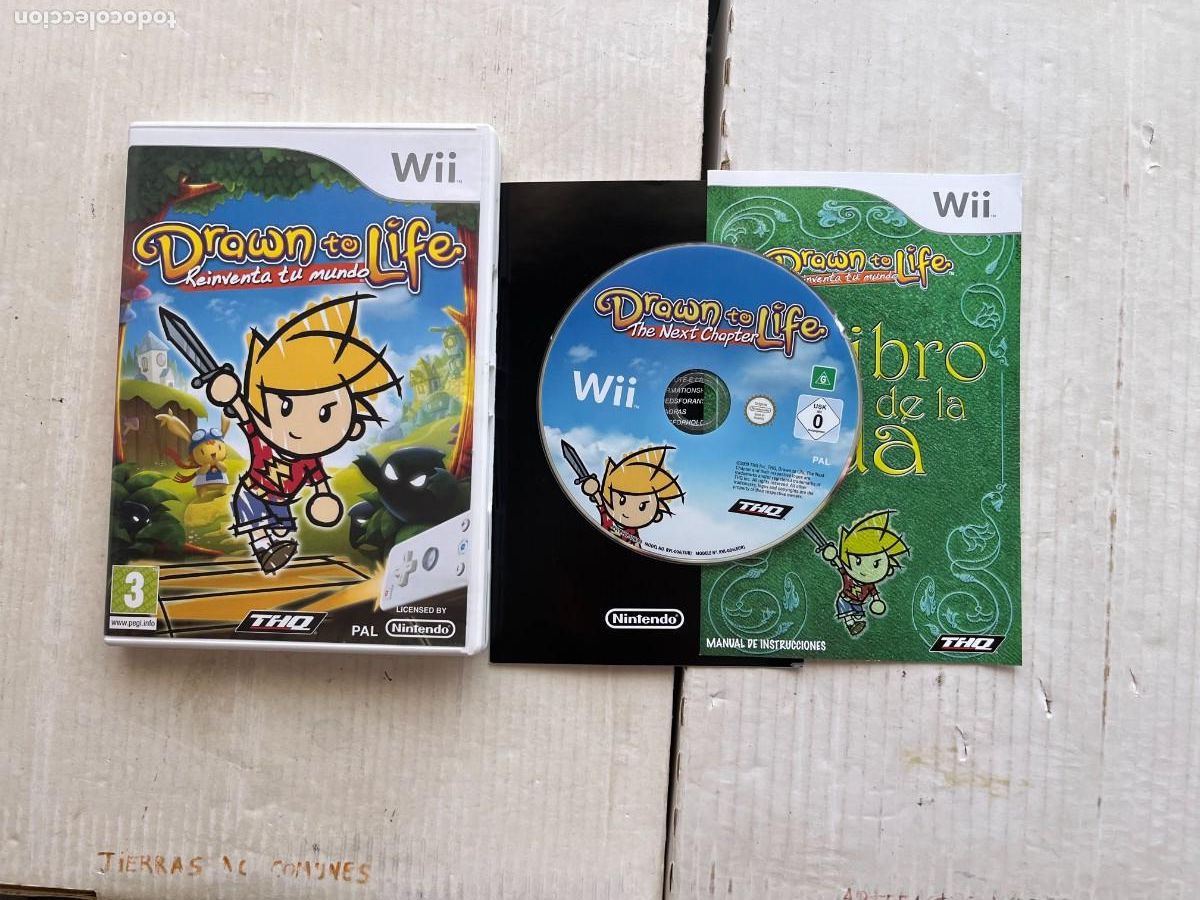 Videojuegos y consolas: DRAWN TO LIFE REINVENTA TU MUNDO - NINTENDO WII KREATEN