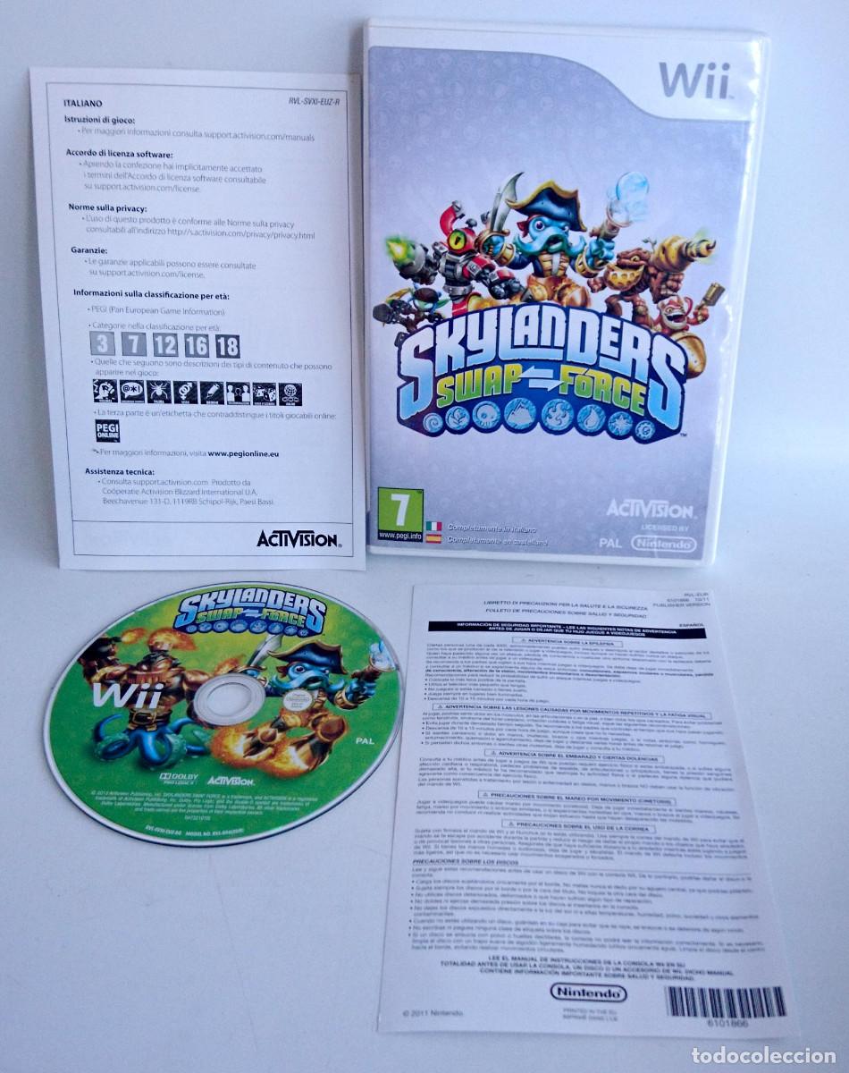 Videojuegos y consolas: SKYLANDERS SWAP FORCE PARA NINTENDO WII