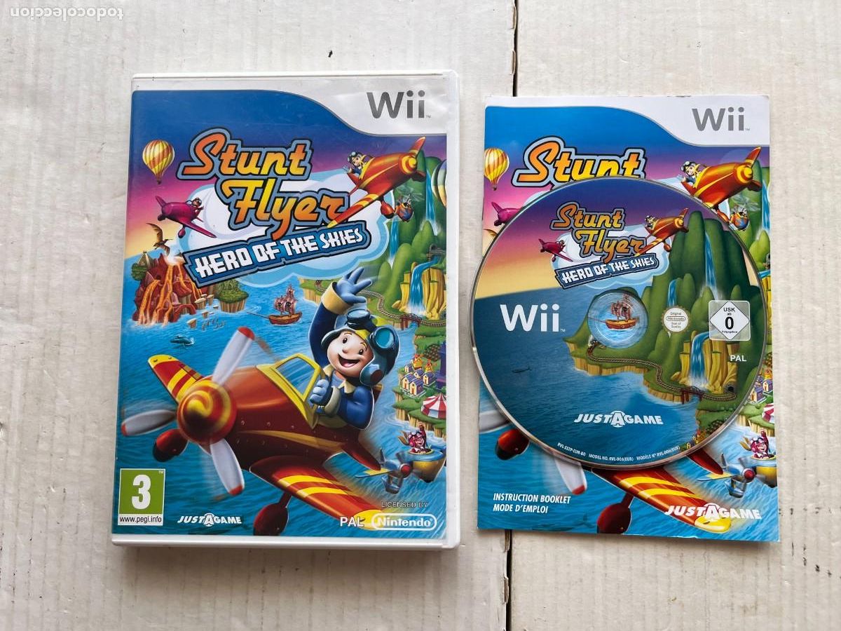 Videojuegos y consolas: STUNT FLIER - HERO OF THE SKIES - NINTENDO WII KREATEN