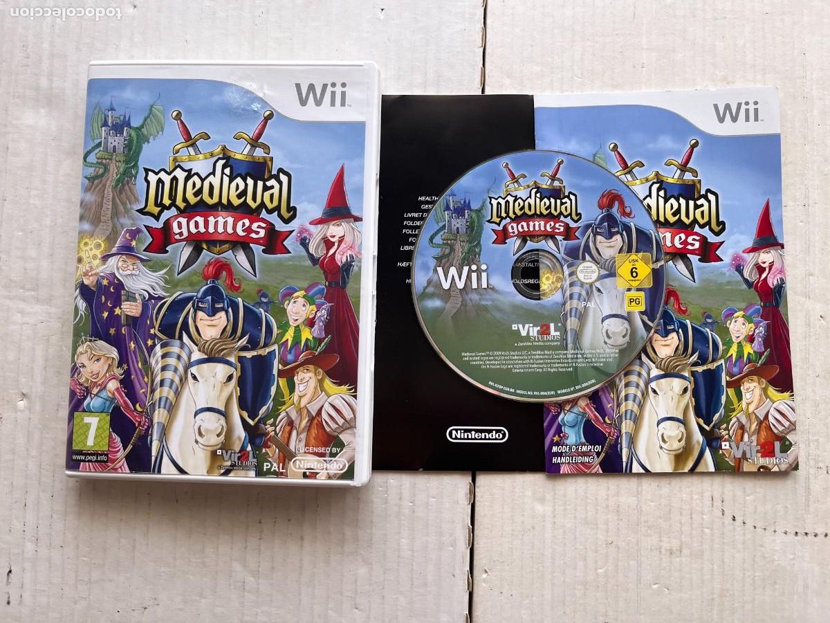 Videojuegos y consolas: MEDIEVAL GAMES - NINTENDO WII KREATEN