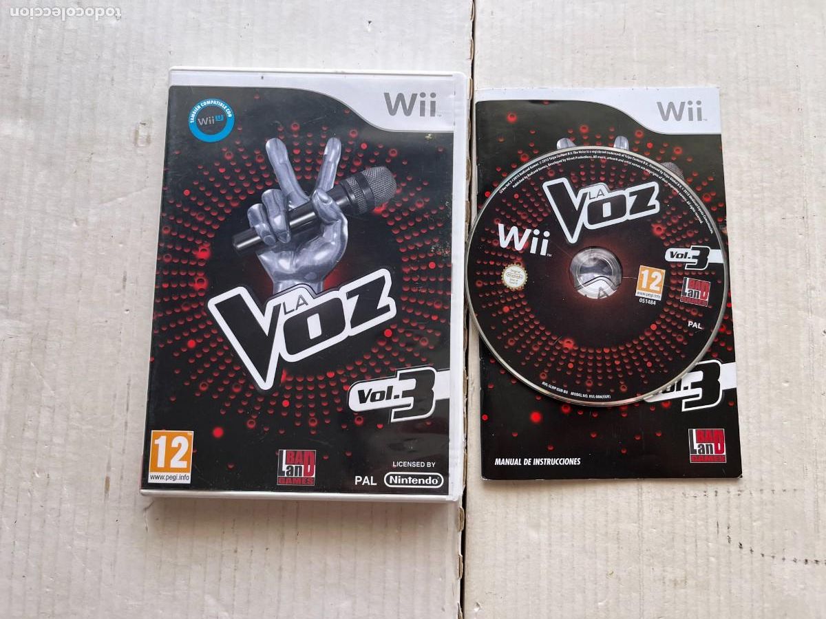 Videojuegos y consolas: LA VOZ VOL 3 NINTENDO WII KREATEN
