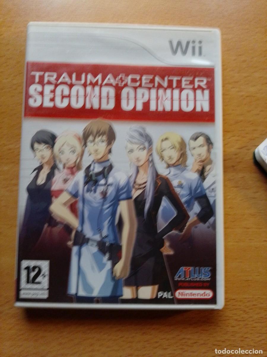 Videojuegos y consolas: Trauma center.Secon opcion. Juego+manual WII