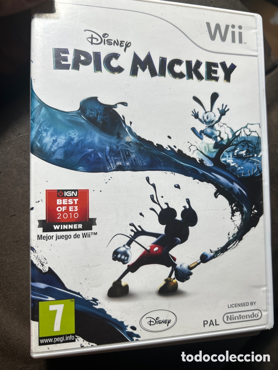 Videojuegos y consolas: Epic mickey. Juego wii - Foto 1
