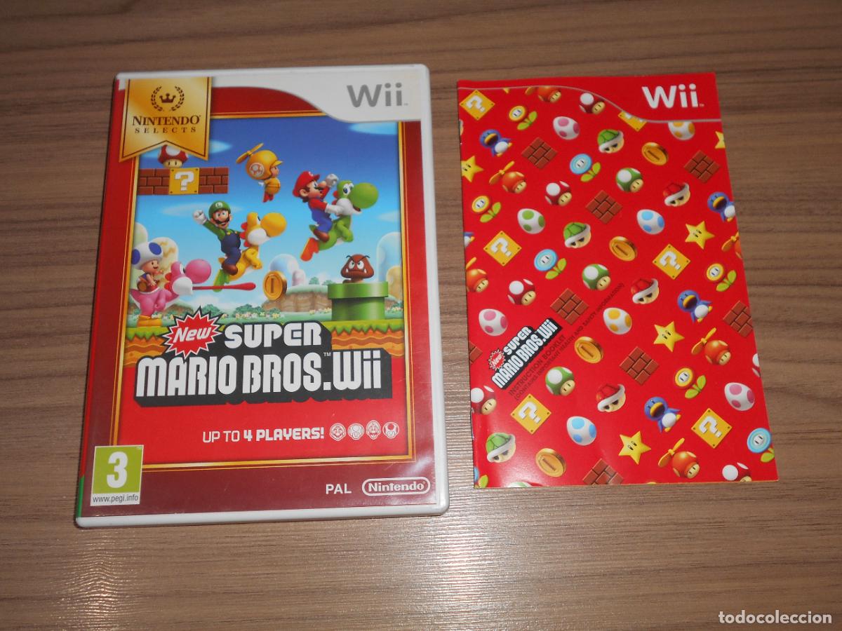 Videojuegos y consolas: NEW SUPER MARIO BROS Completo NINTENDO Wii
