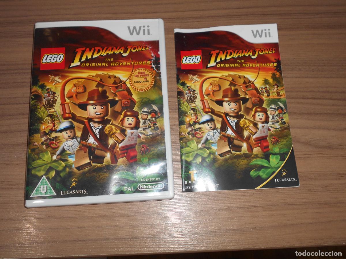 Videojuegos y consolas: LEGO INDIANA JONES Juego Completo NINTENDO Wii