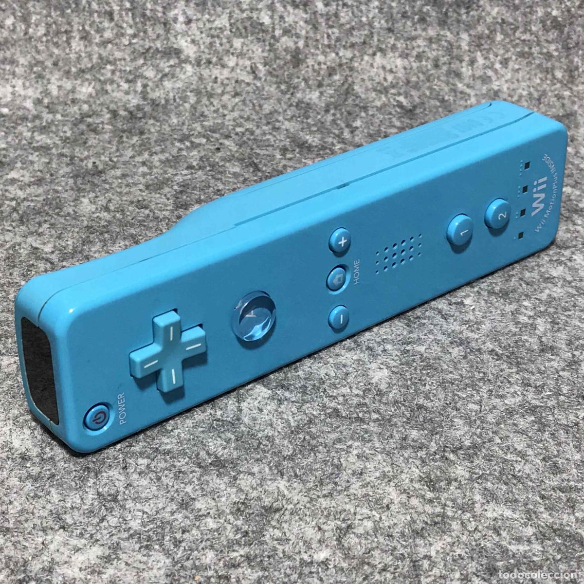 Videojuegos y consolas: WII REMOTE PLUS AZUL NINTENDO - Foto 1
