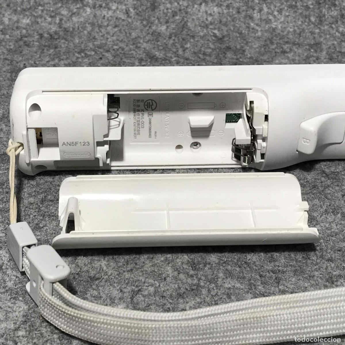 Videojuegos y consolas: WII REMOTE BLANCO CON CAJA NINTENDO - Foto 4