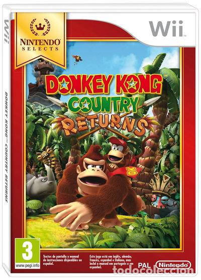 Videojuegos y consolas: Donkey Kong Country Returns- 0045496401856