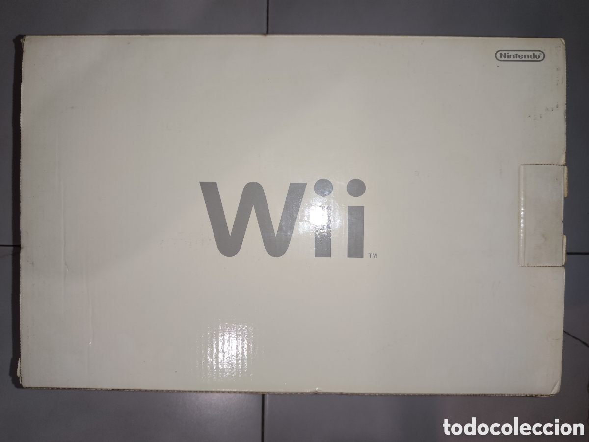Videojuegos y consolas: Nintendo Wii en su caja original y todos sus componentes