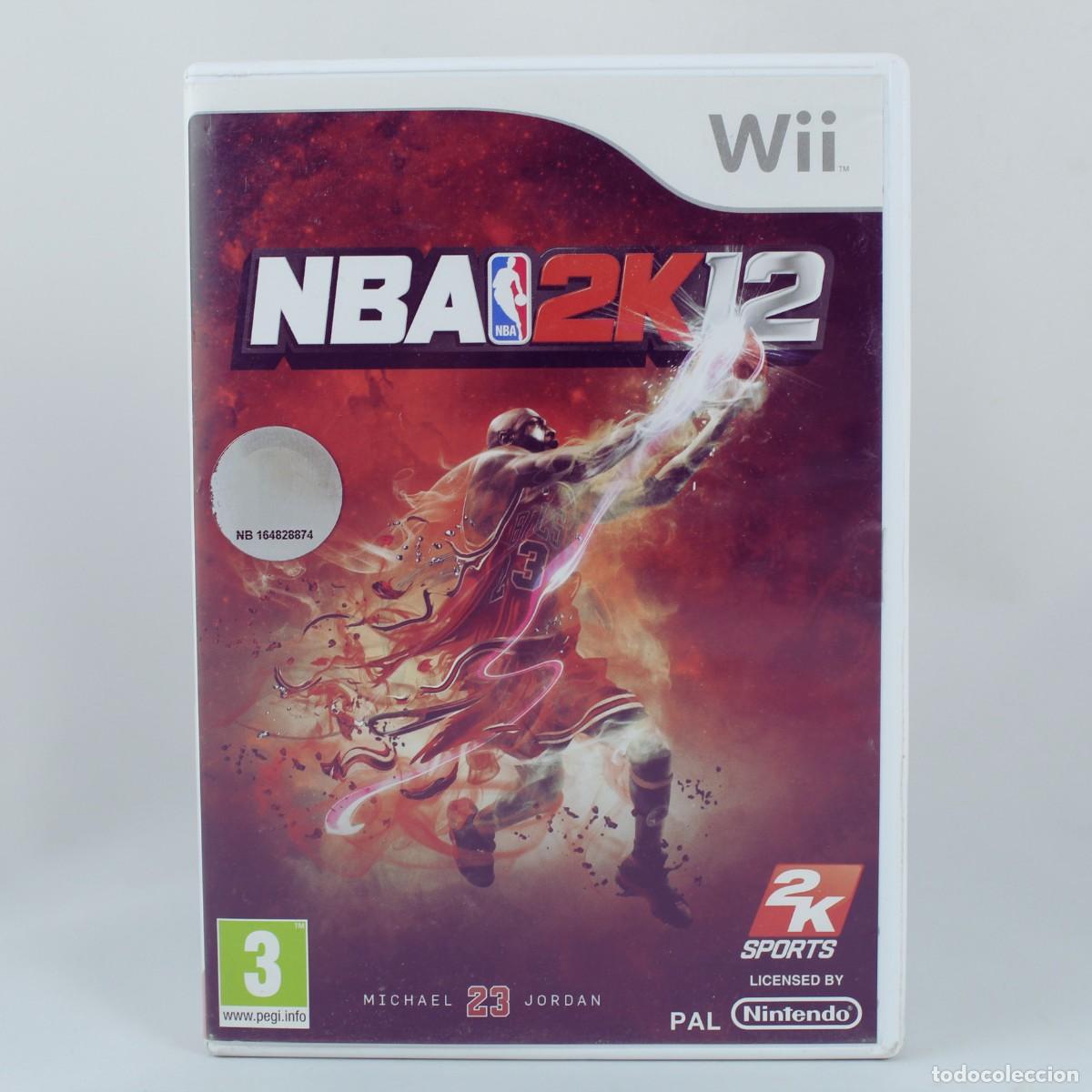Videojuegos y consolas: NBA 2K12 Nintendo Wii PAL Espa&ntilde;a Completo con Manual 2011 Videojuego Baloncesto