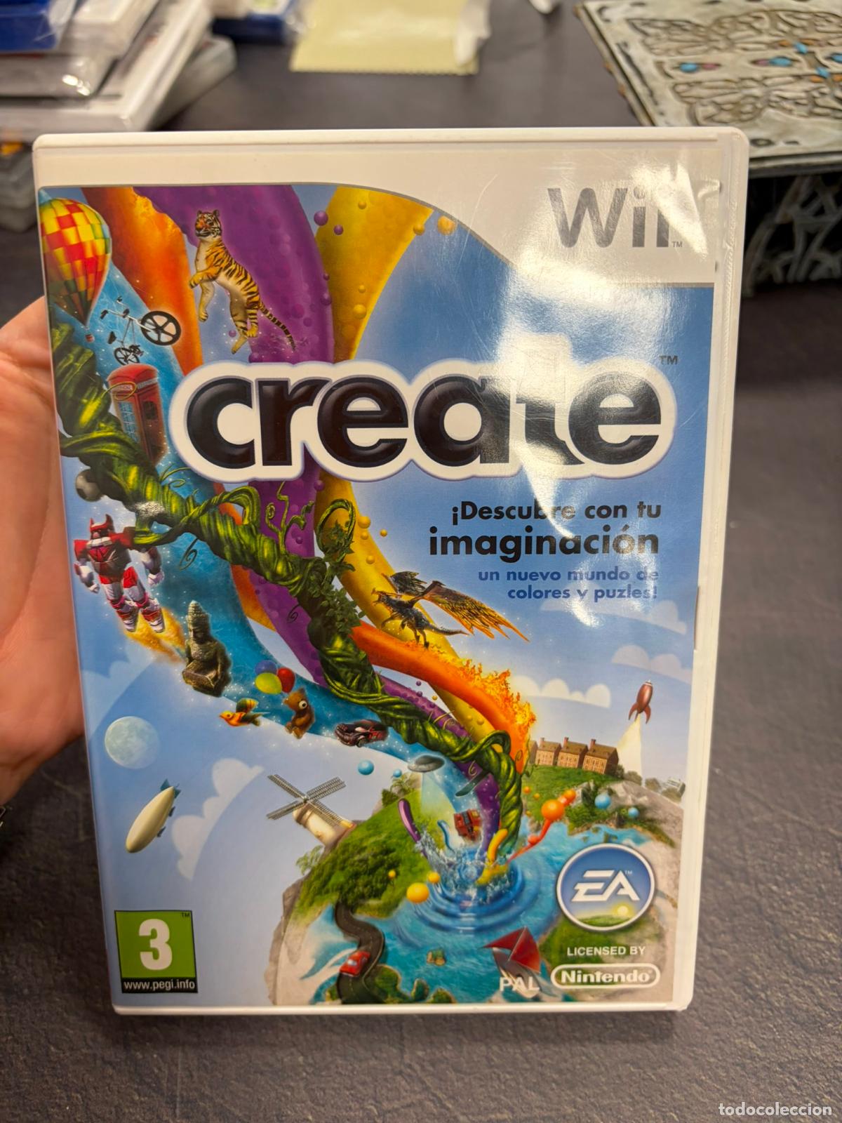 Videojuegos y consolas: Create - NIntendo wii - PAL ESP - Foto 1